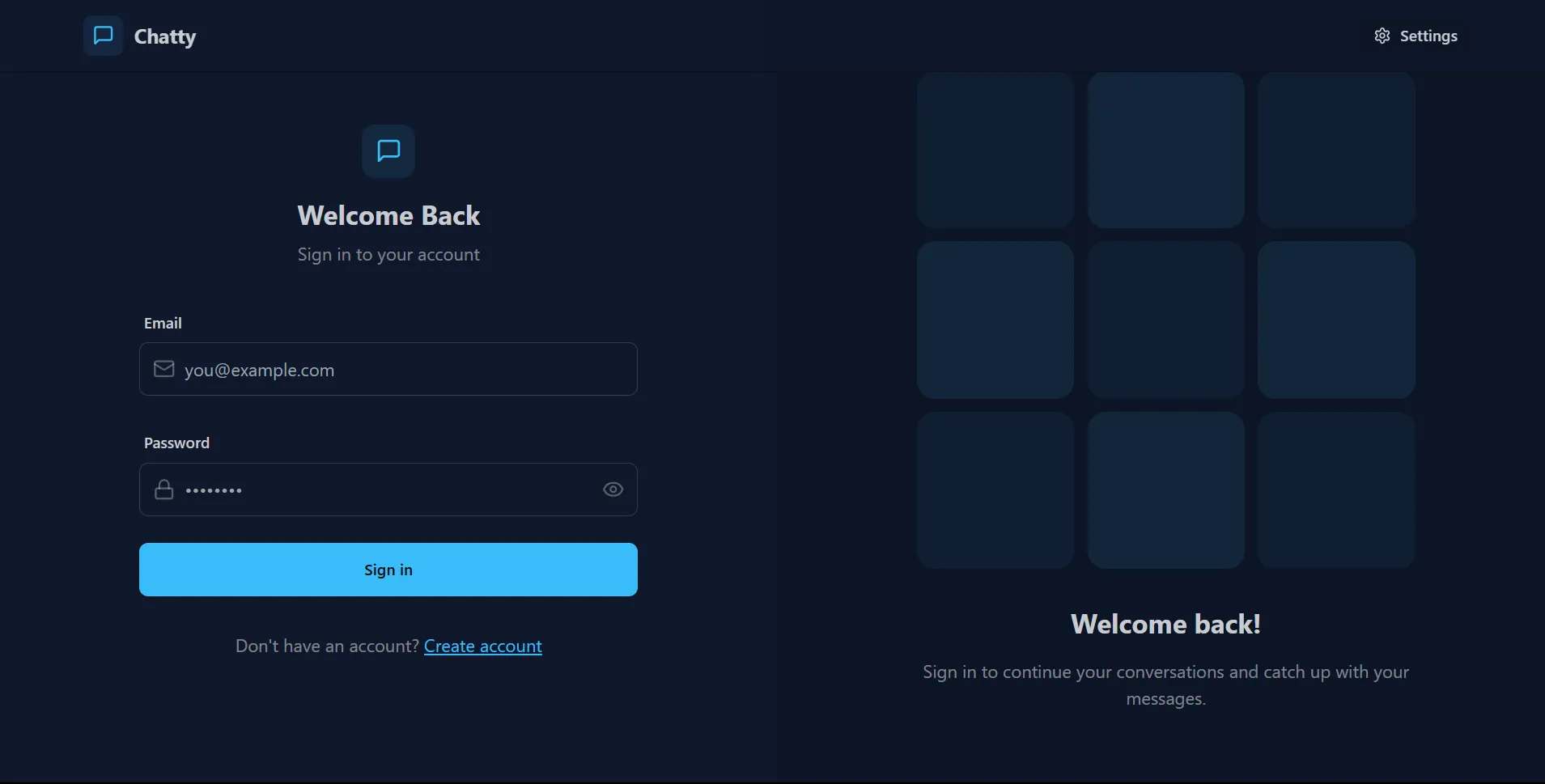 Online Chatting website